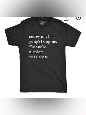 NWOT Crazy Dog T-Shirts heather gray Graphic Tee Ladies M